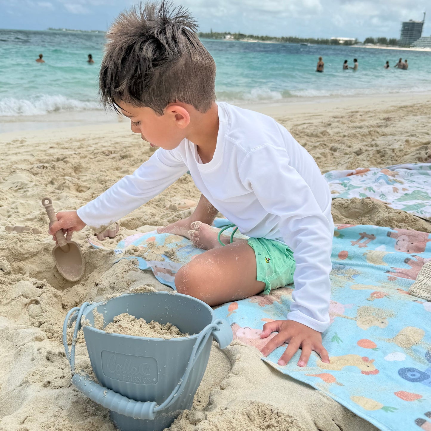 Hazel's Farm Silicone Beach Toy Set