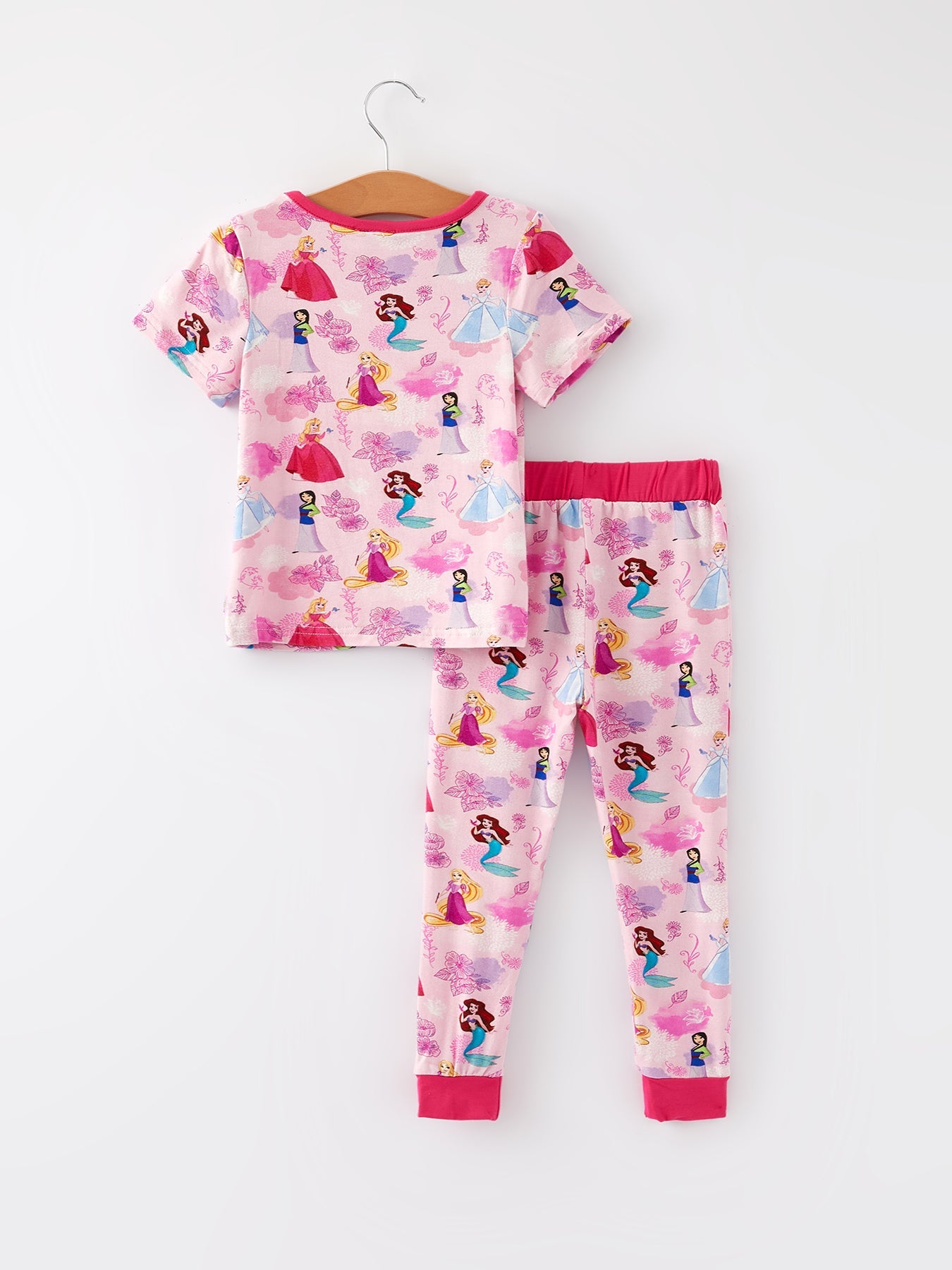 Bamboo Fabric Girls Summer Character Pajamas