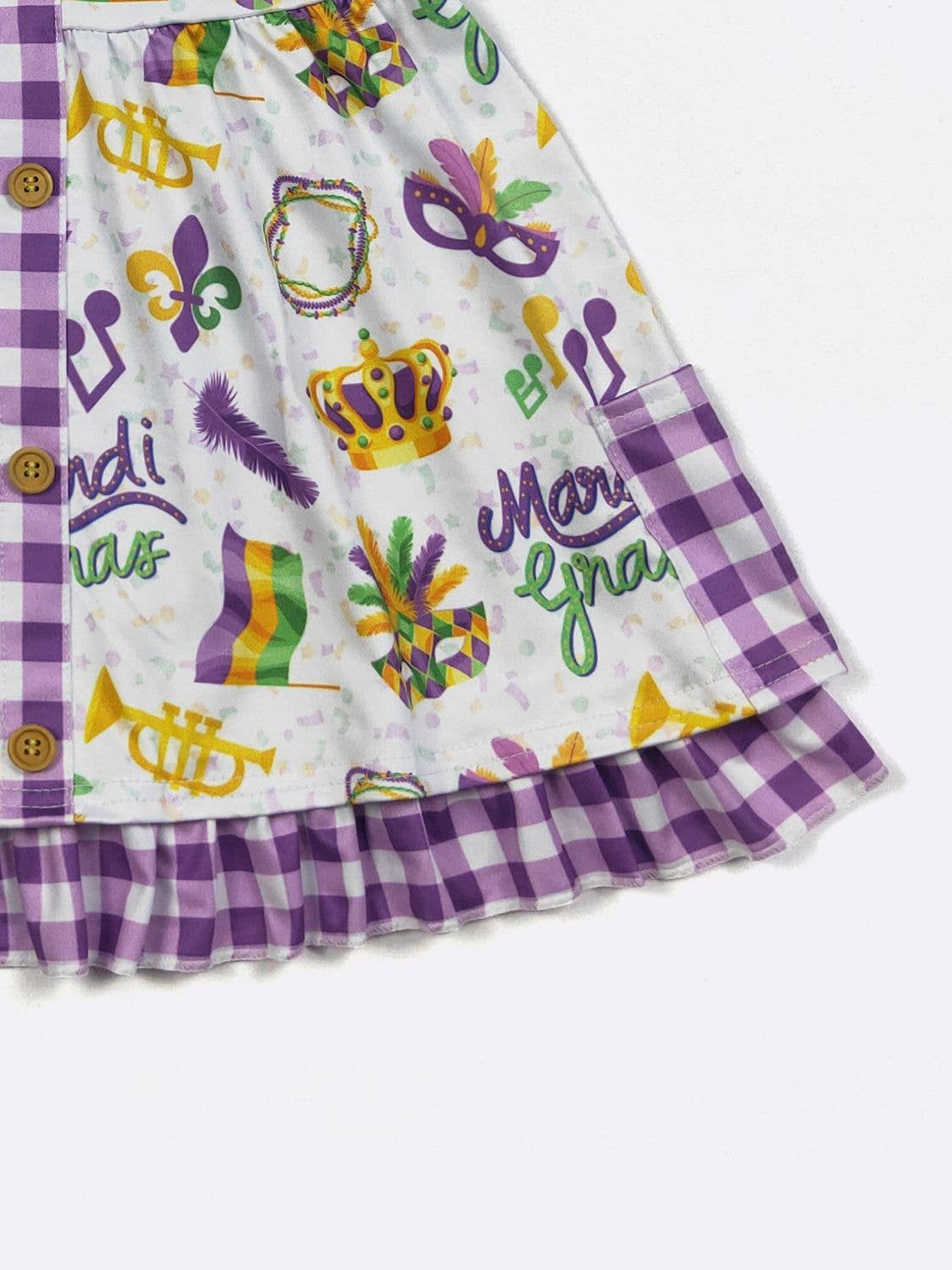 Mardi Gras Girls Dress