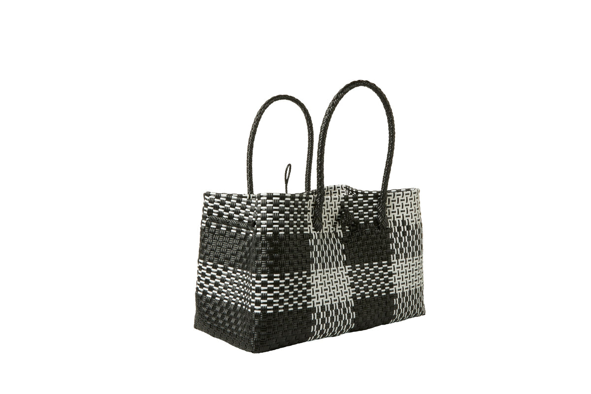 The Midi Piper Handwoven Tote · Recycled Plastic