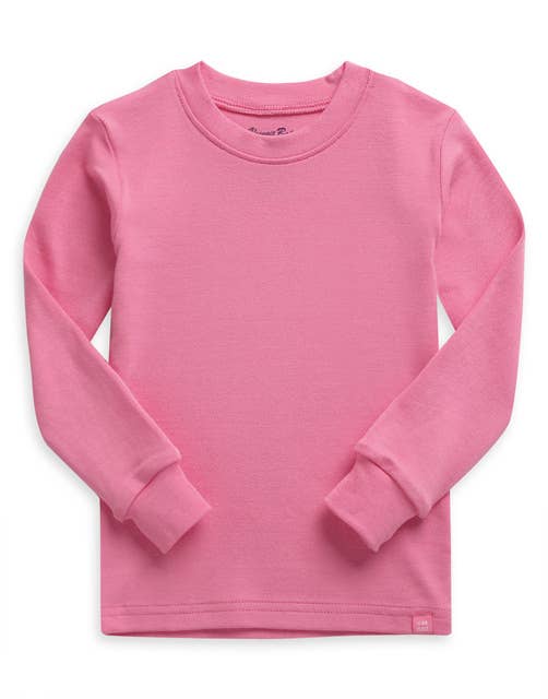 Modal Pink Long Sleeve PJs