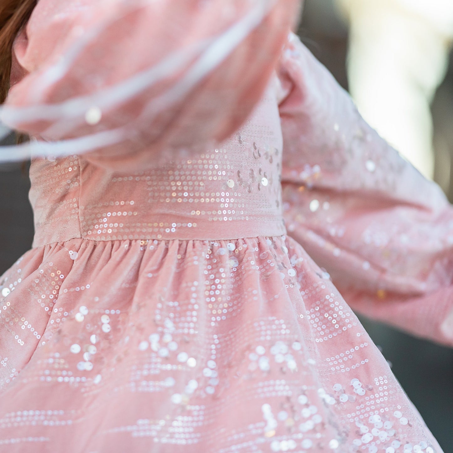 Pink Velvet Celebration Dress