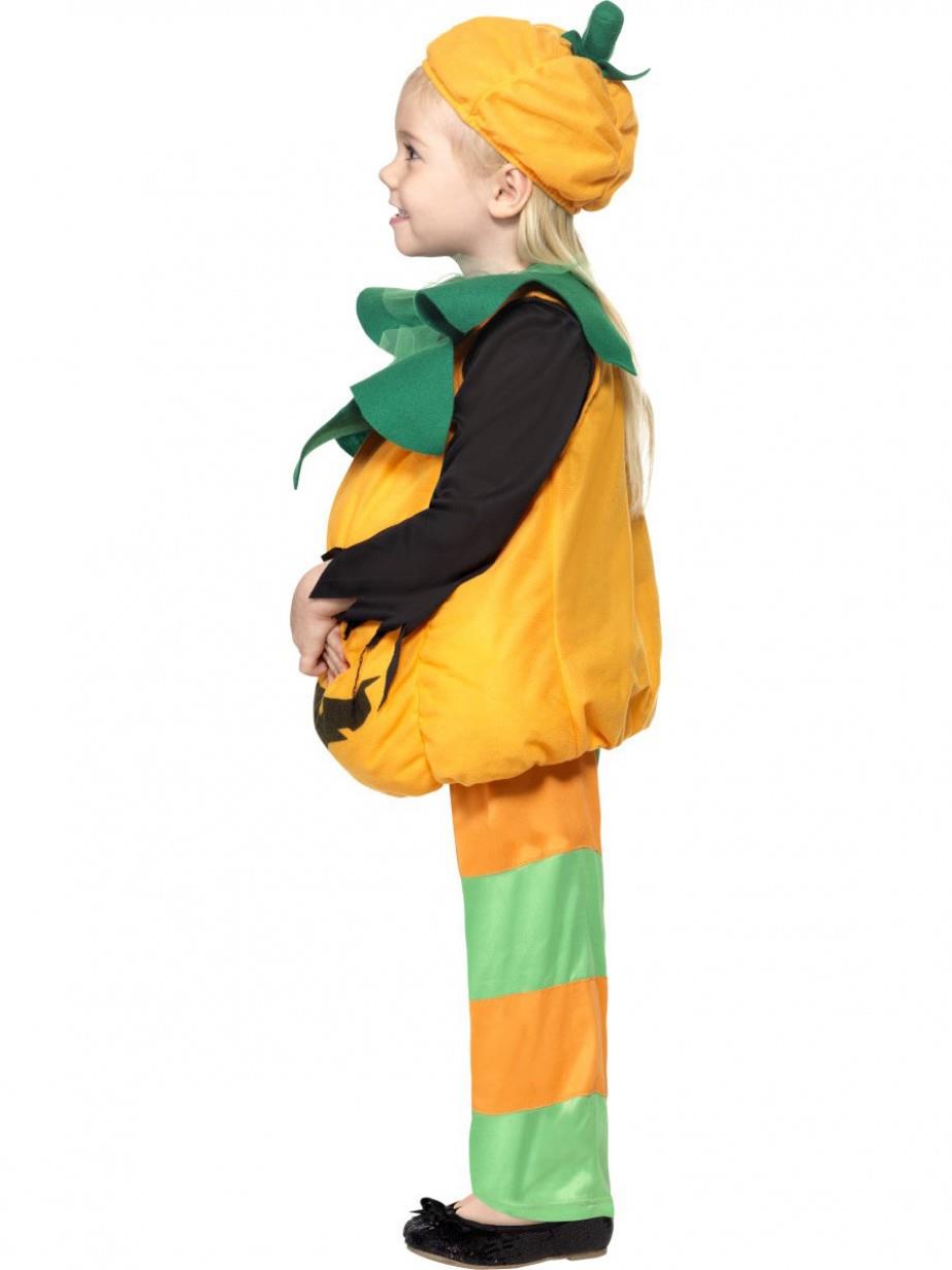 Little Pumpkin Jack-o’-lantern Toddler Halloween Costume