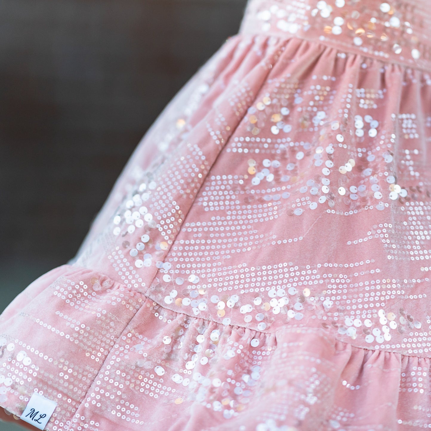 Pink Velvet Celebration Dress