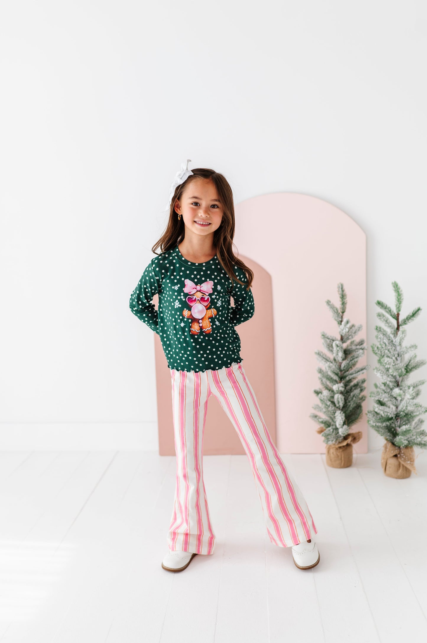 Bubblegum Gingerbread | Bamboo Long Sleeve Shirt