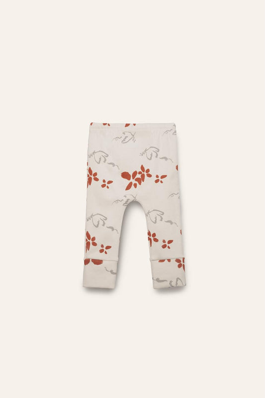 Organic Pima Cotton Baby Leggings - Peace