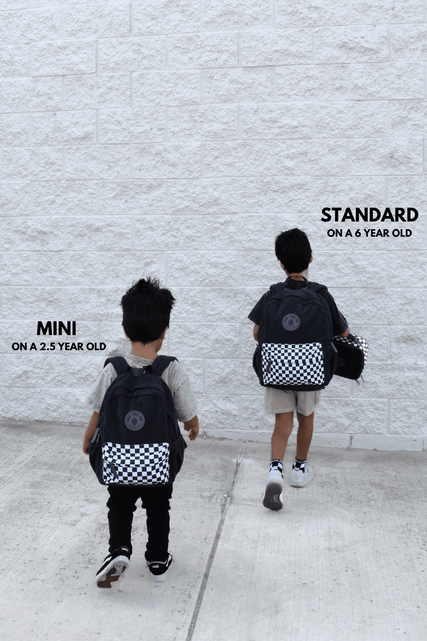 CHARCOAL TODDLER BACKPACK