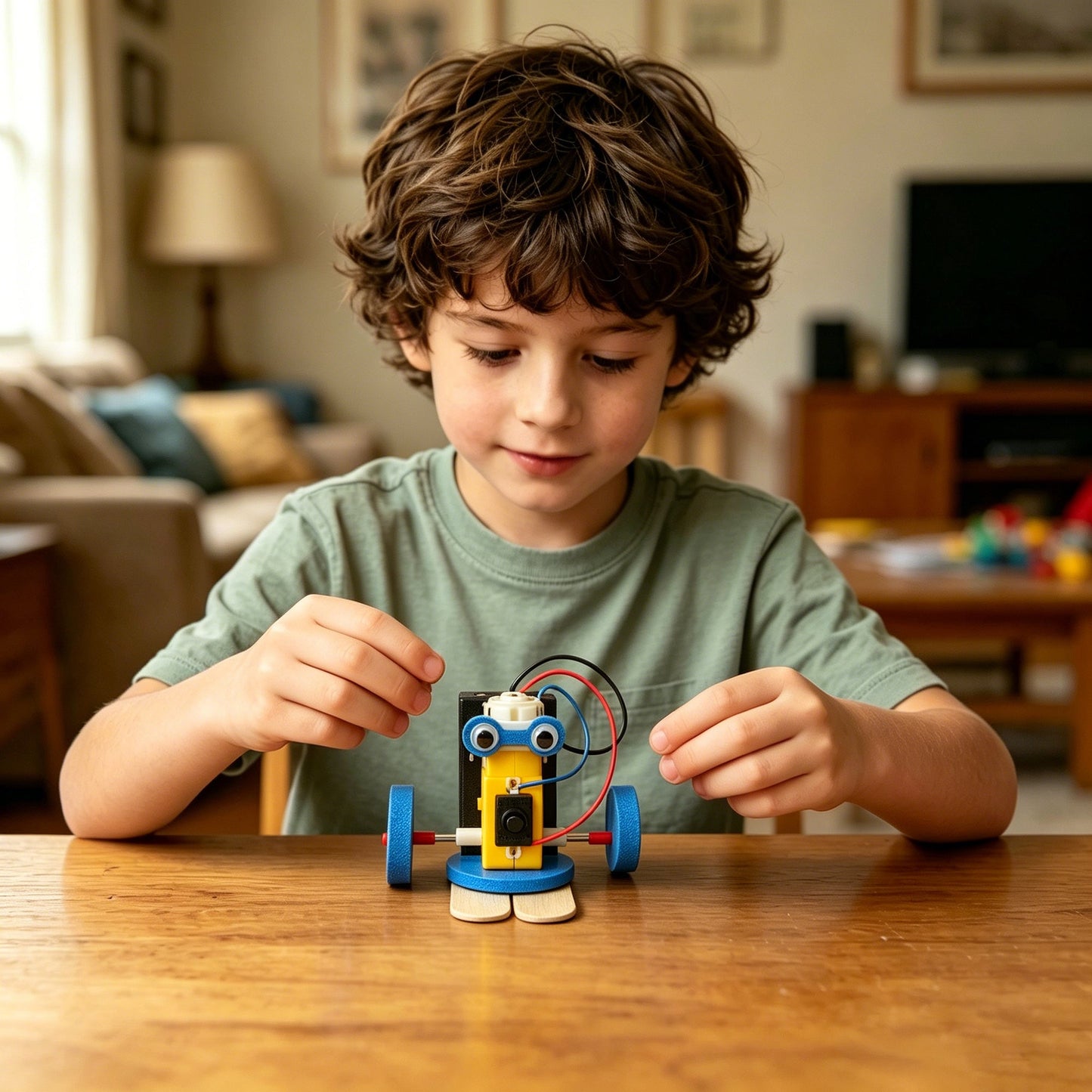 Big Foot Robot DIY Kit, Educational STEM Toy