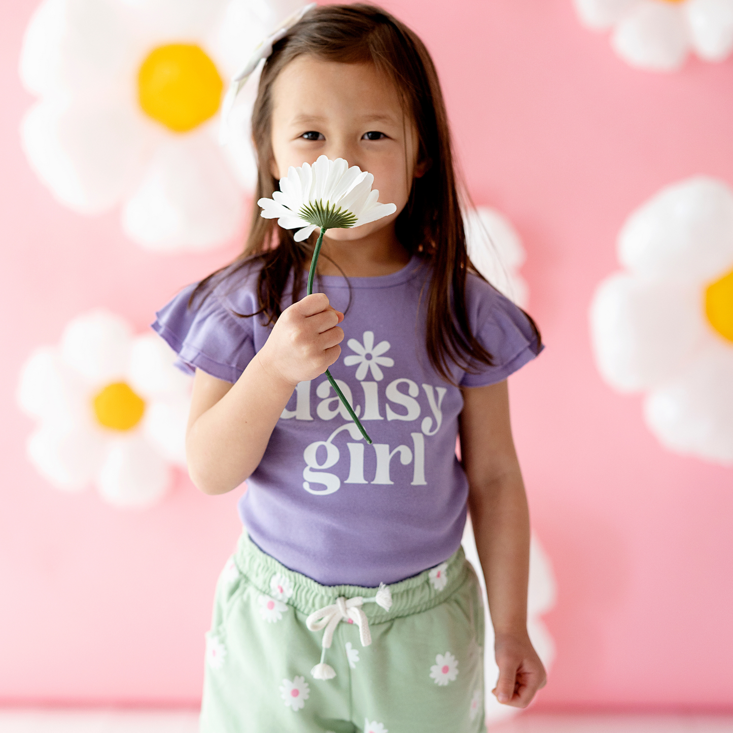 Daisy Girl Puff Sleeve