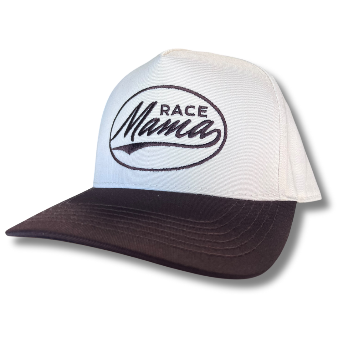 Race Mama Snapback Hat