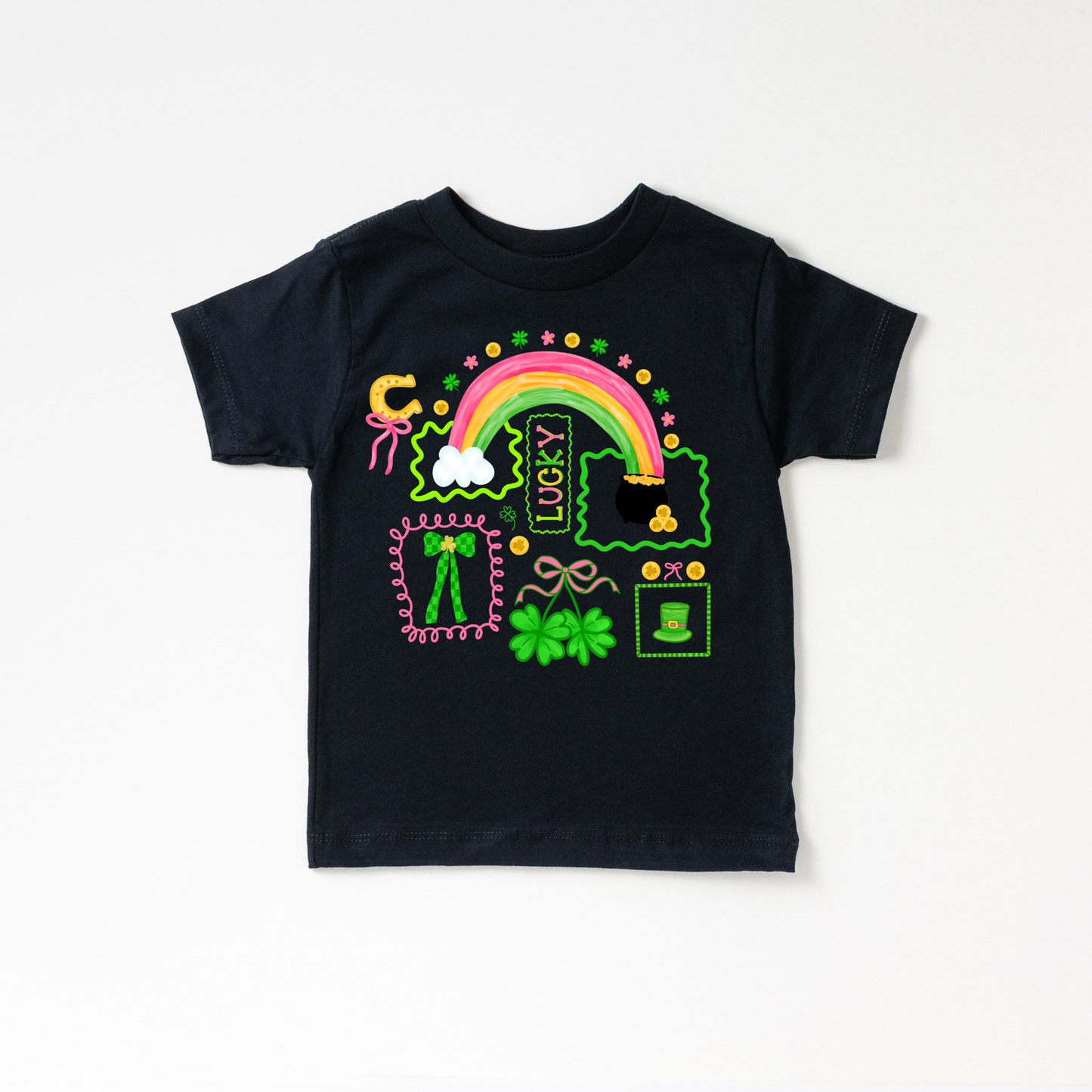 Lucky Doodles Rainbow Pot of Gold