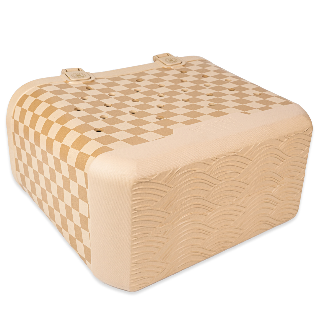 Desert Checker Moto Tote / PREORDER: shipping april 25 - 30