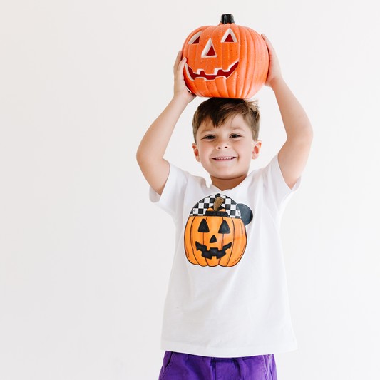 Backwards Hat Pumpkin
