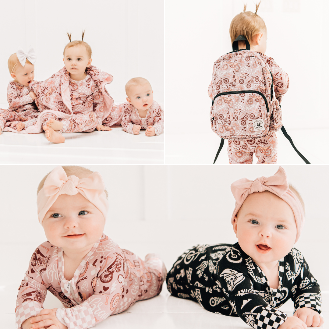Braaap Like A Girl Zip Up Pajamas