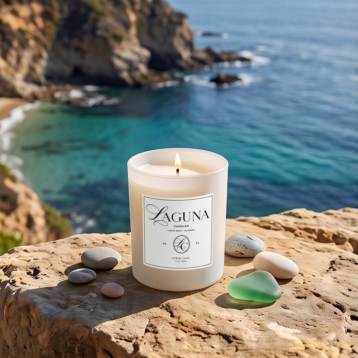 Citrus Cove – 13oz Luxury Candle