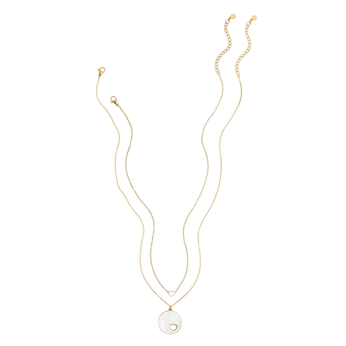 Journey Together Necklace Set in Mother of Pearl