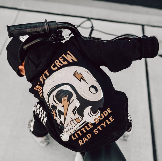 Pit Crew Toddler Hooded Sweatshirt