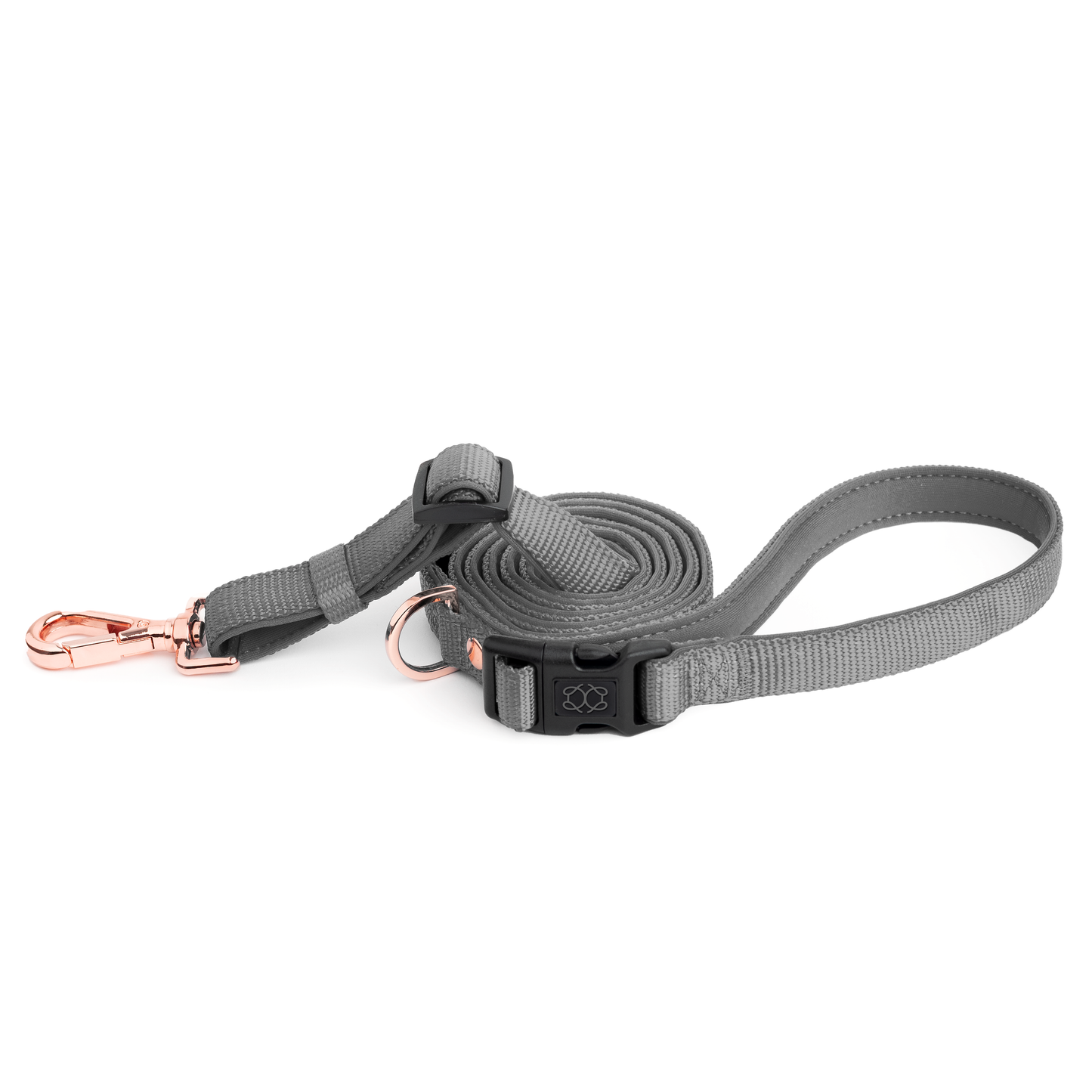 3-in-1 City Dog Leash - Steel