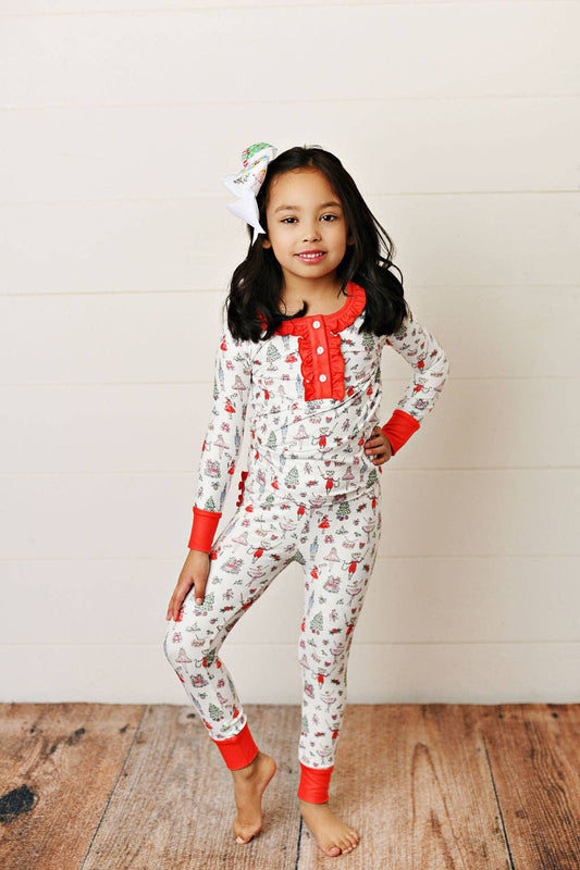 Nutcracker Christmas Pajama Set