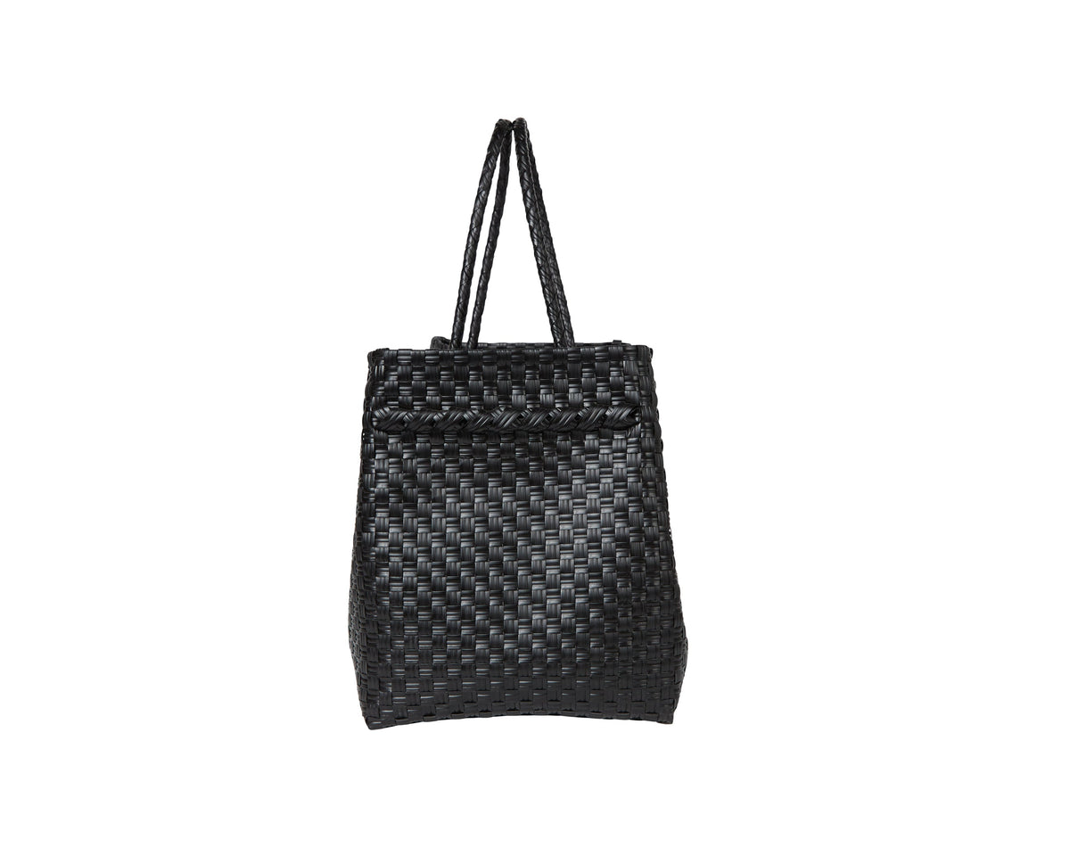 The Midi Piper Handwoven Tote · Recycled Plastic