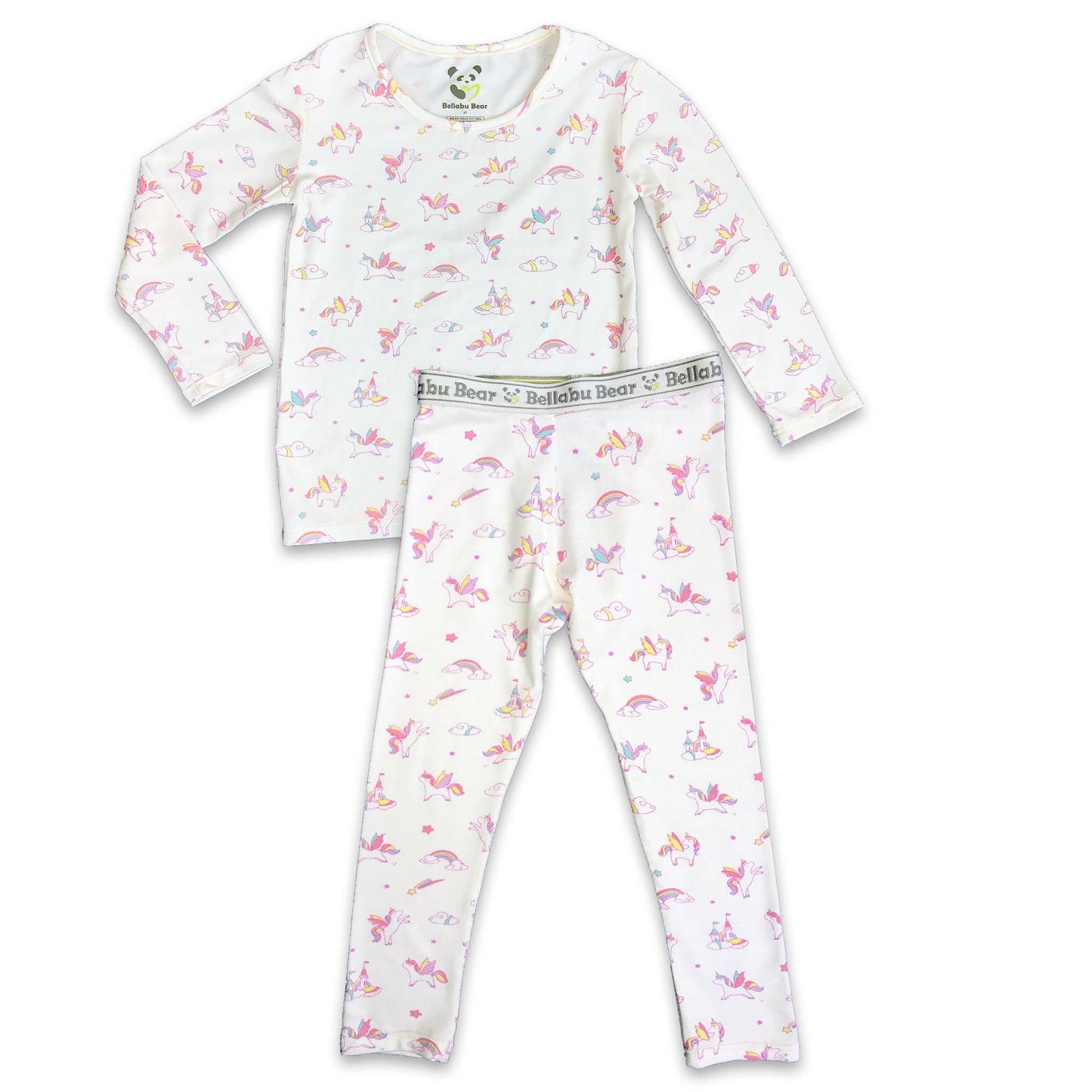 Unicorn Bamboo Two-Piece Set