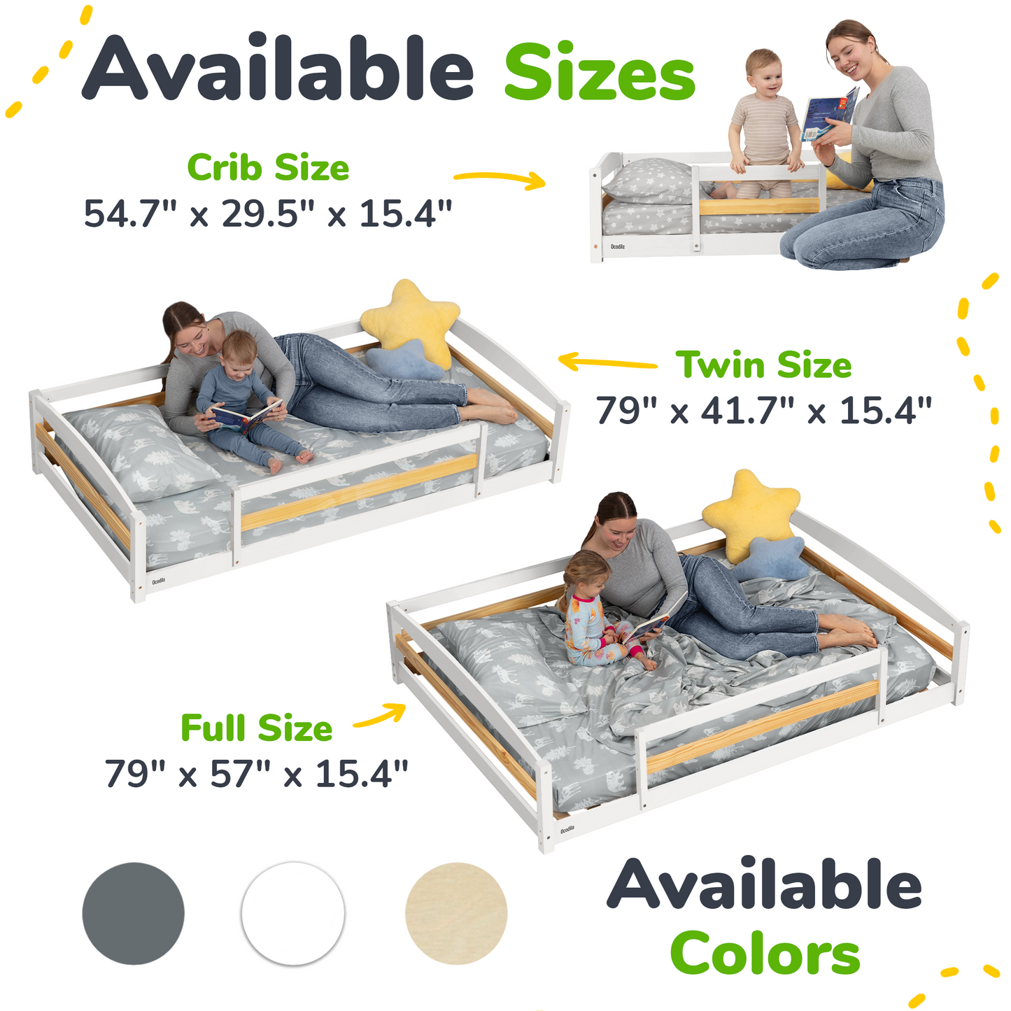 Floor Bed - Crib Size