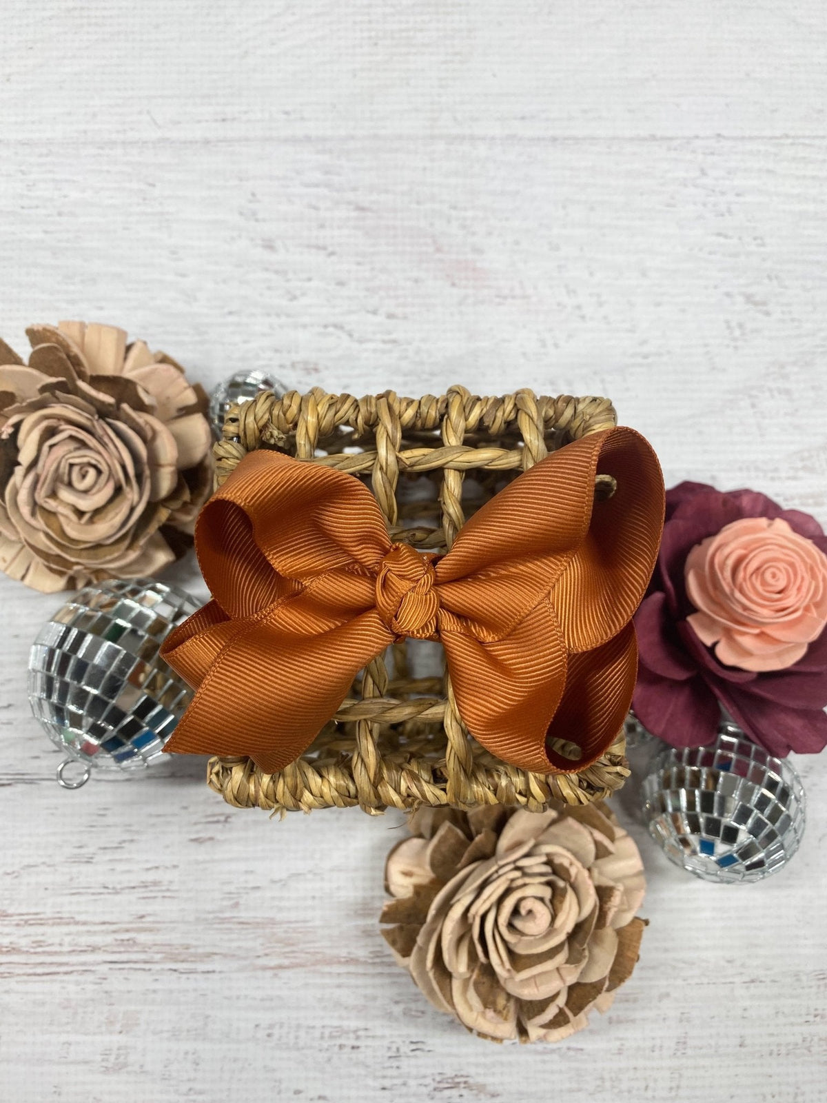 Essential Grosgrain Hair Bow - Alligator Clip - 4"