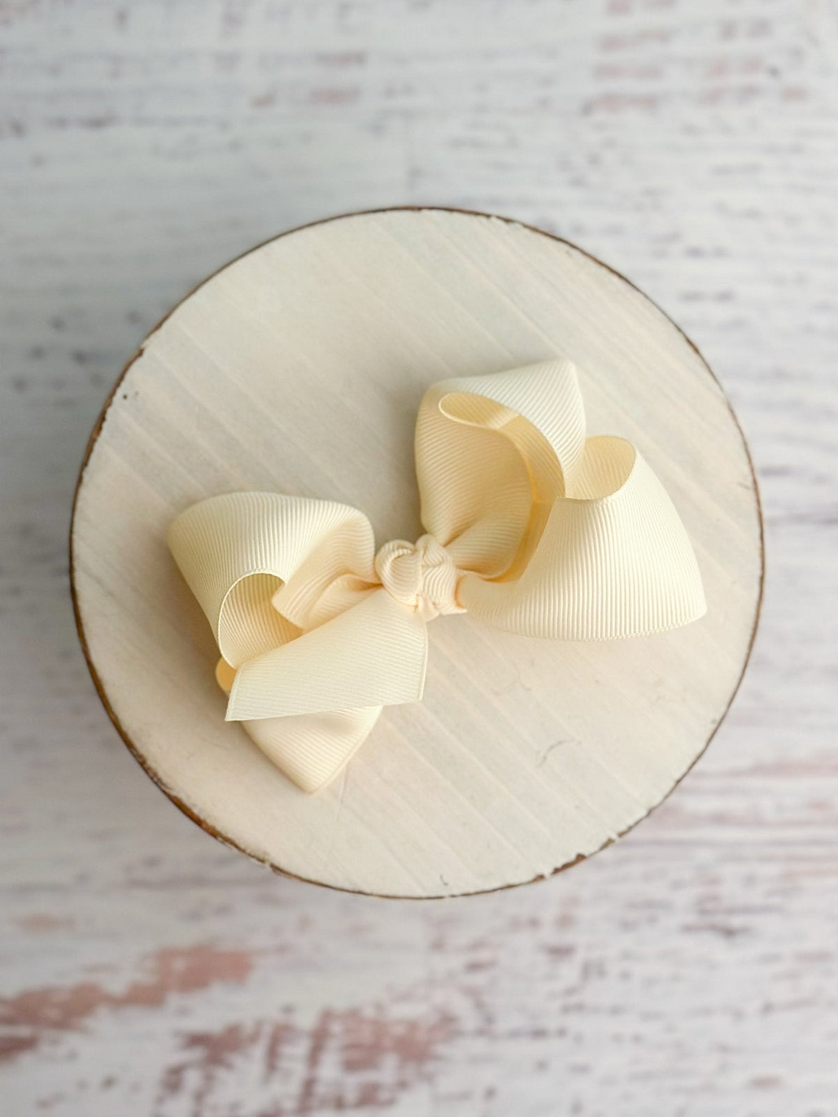 Essential Grosgrain Hair Bow - Alligator Clip - 4"