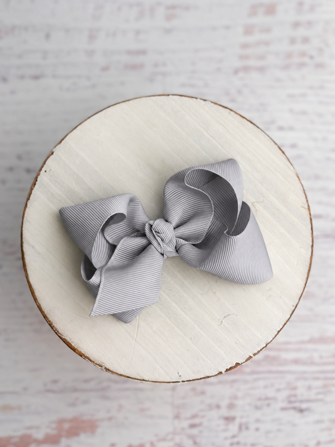 Essential Grosgrain Hair Bow - Alligator Clip - 4"
