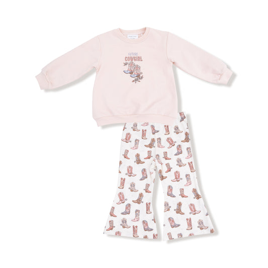 Oversize Sweatshirt and Baby Bell Set