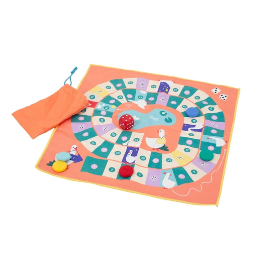 Quut Travel Games – Snakes & Ladders & Game of the Goose for Kids