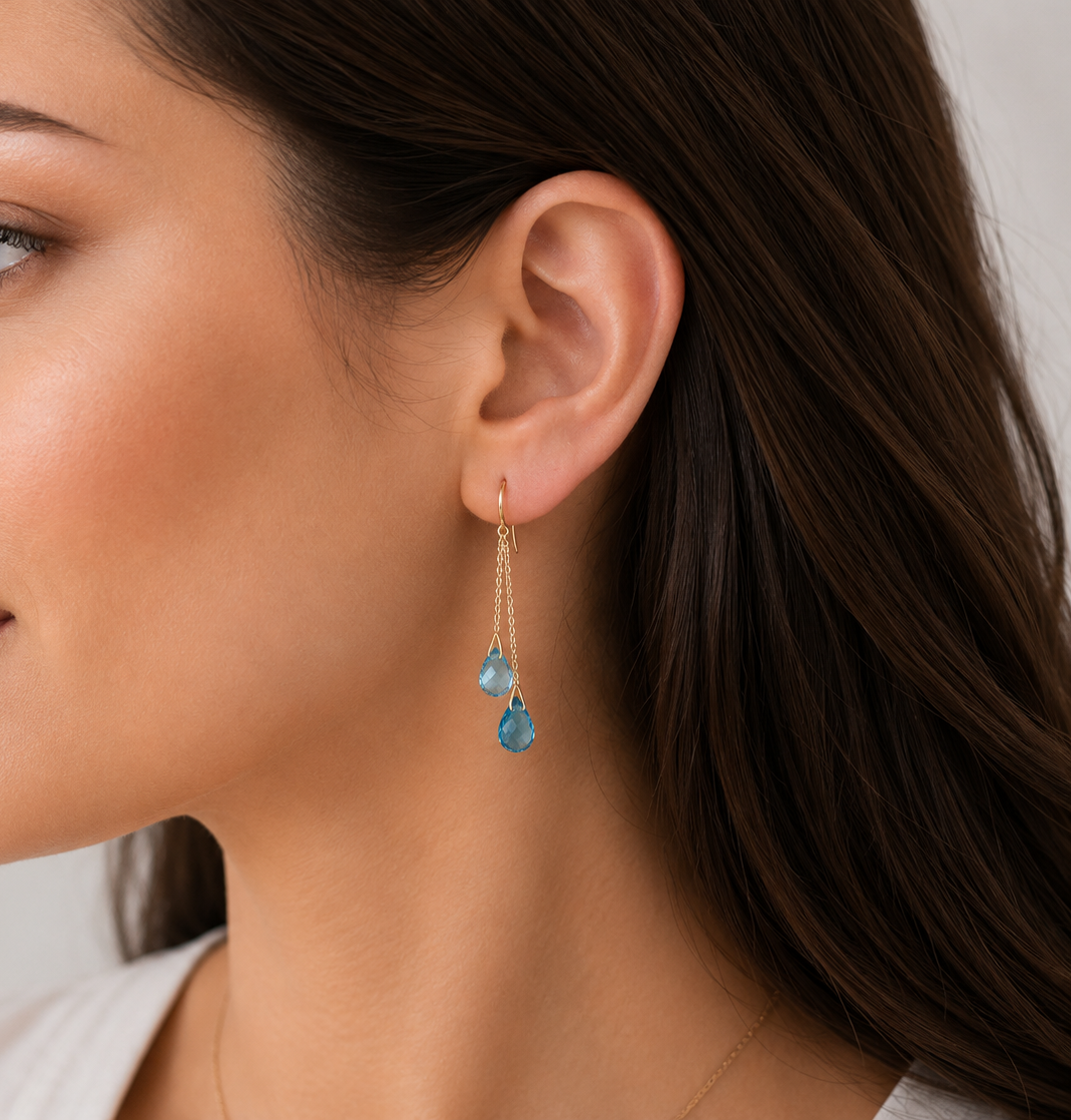 Topaz Glow Earrings