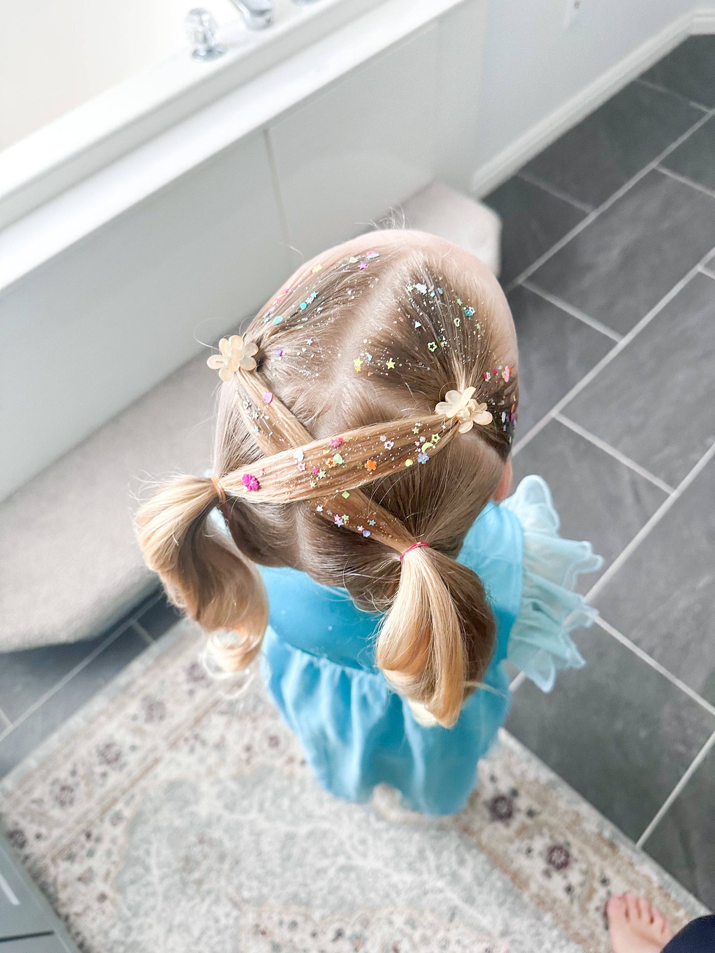 Spring Pastels Hair Glitter