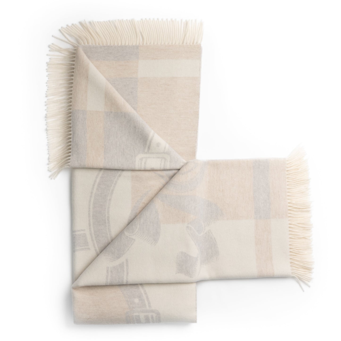 Thistle Reign Reversible Throw – Extra-Fine Italian Merino Wool