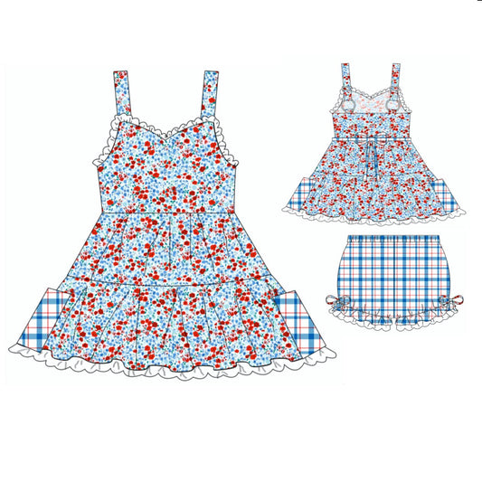 Patriotic Blooms Playset