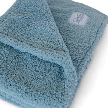 Classic Borderless Blanket - Powder Blue