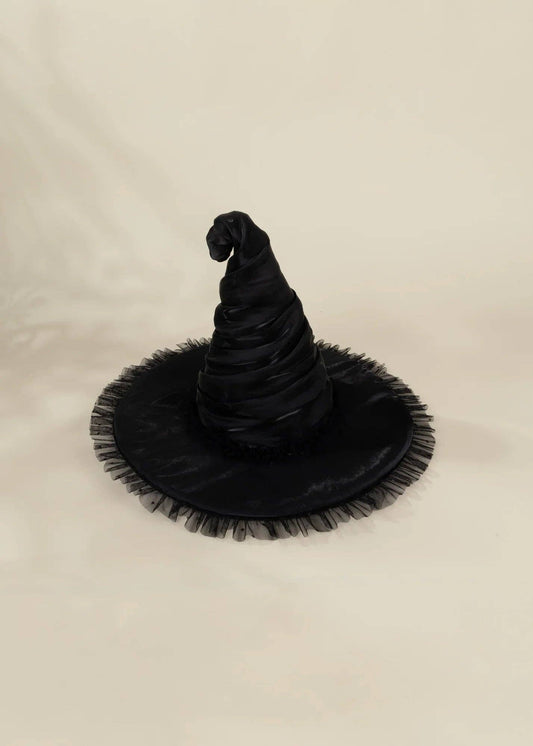 Role Play Dress-Up Black Witch Hat