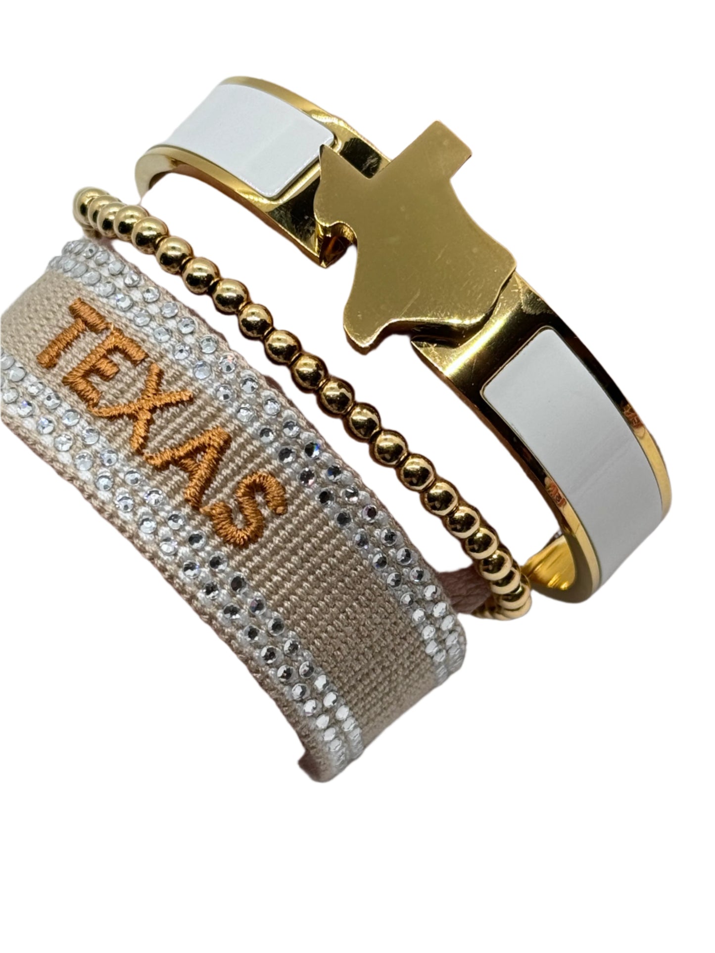 Texas Bling Team Tassel Bracelet