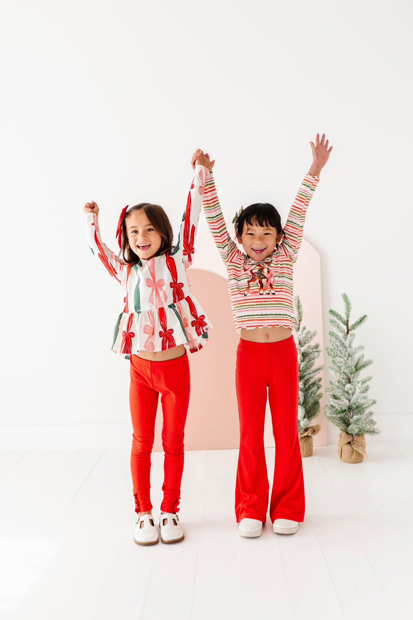 Vintage Reindeer | Bamboo Long Sleeve Shirt