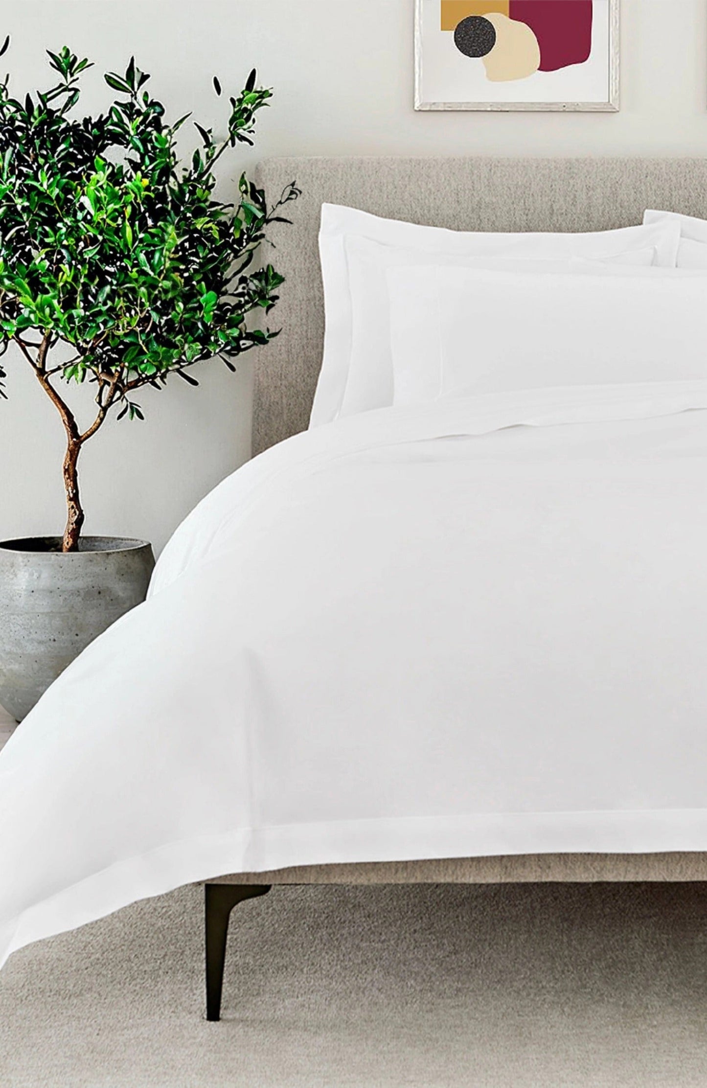 Heirloom Organic Percale Duvet Cover
