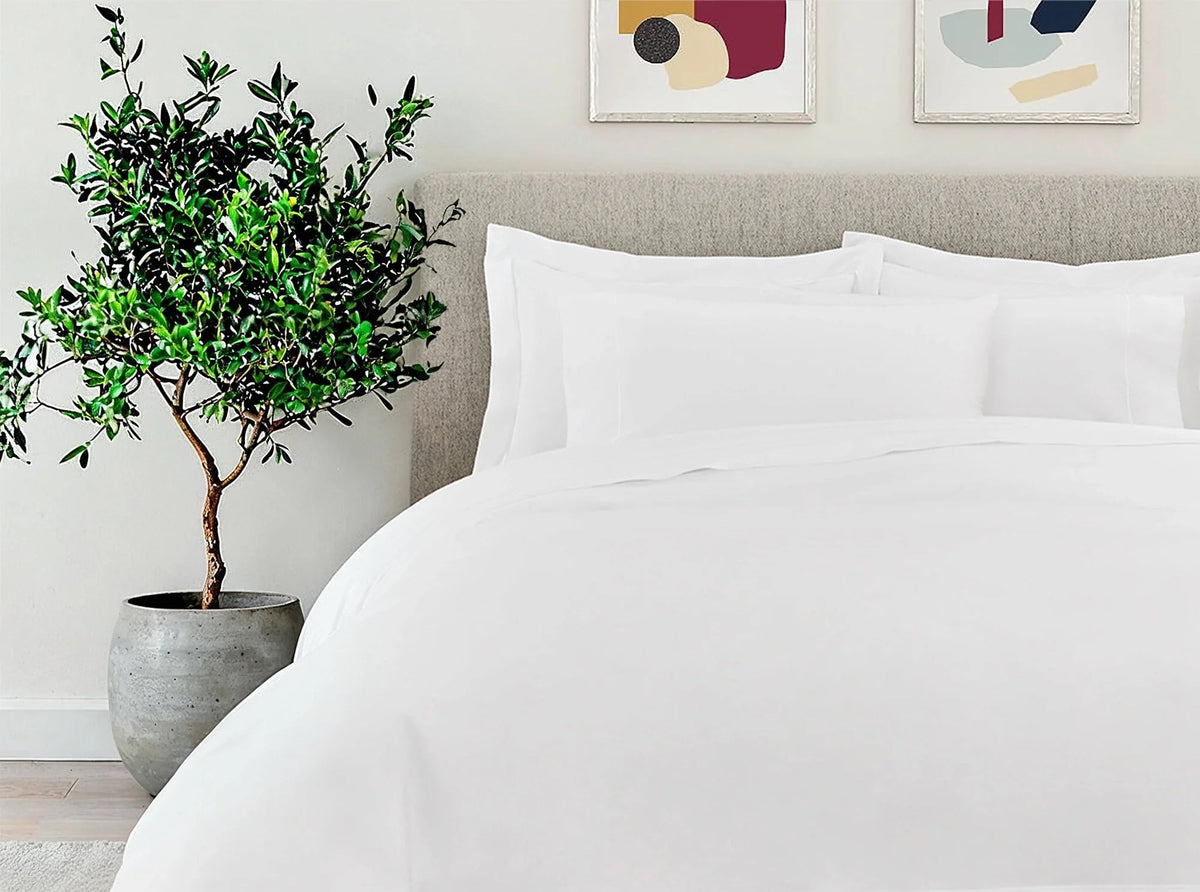 Heirloom Organic Percale Duvet Cover