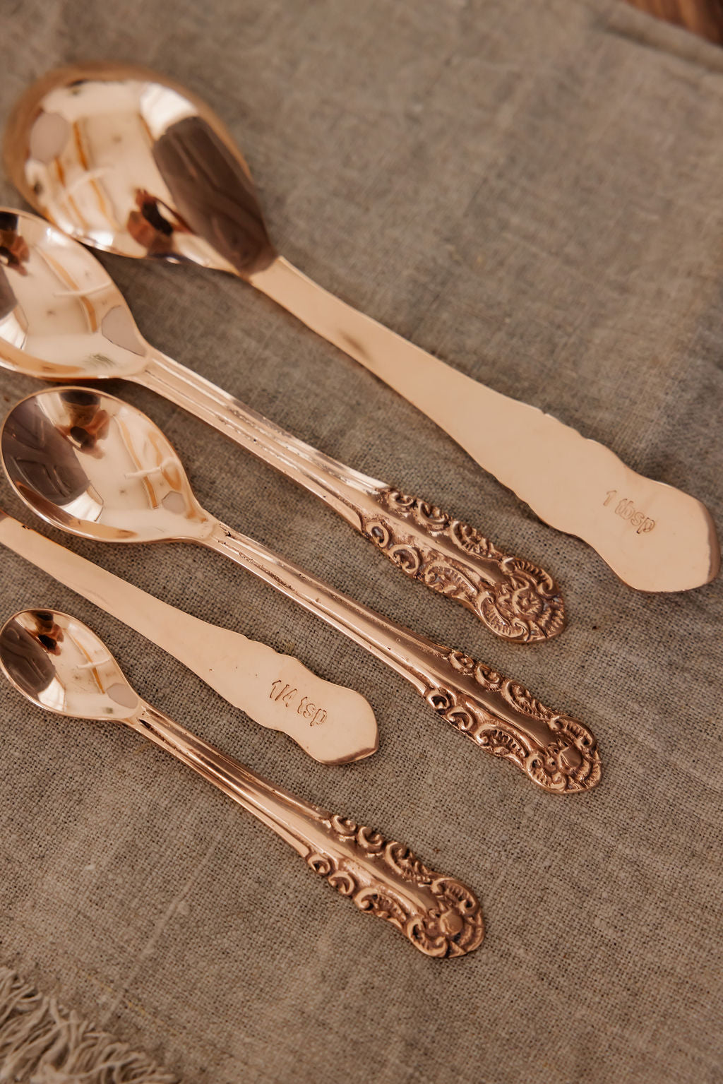 CMK Vintage Inspired Measuring Spoons (Set of 5)