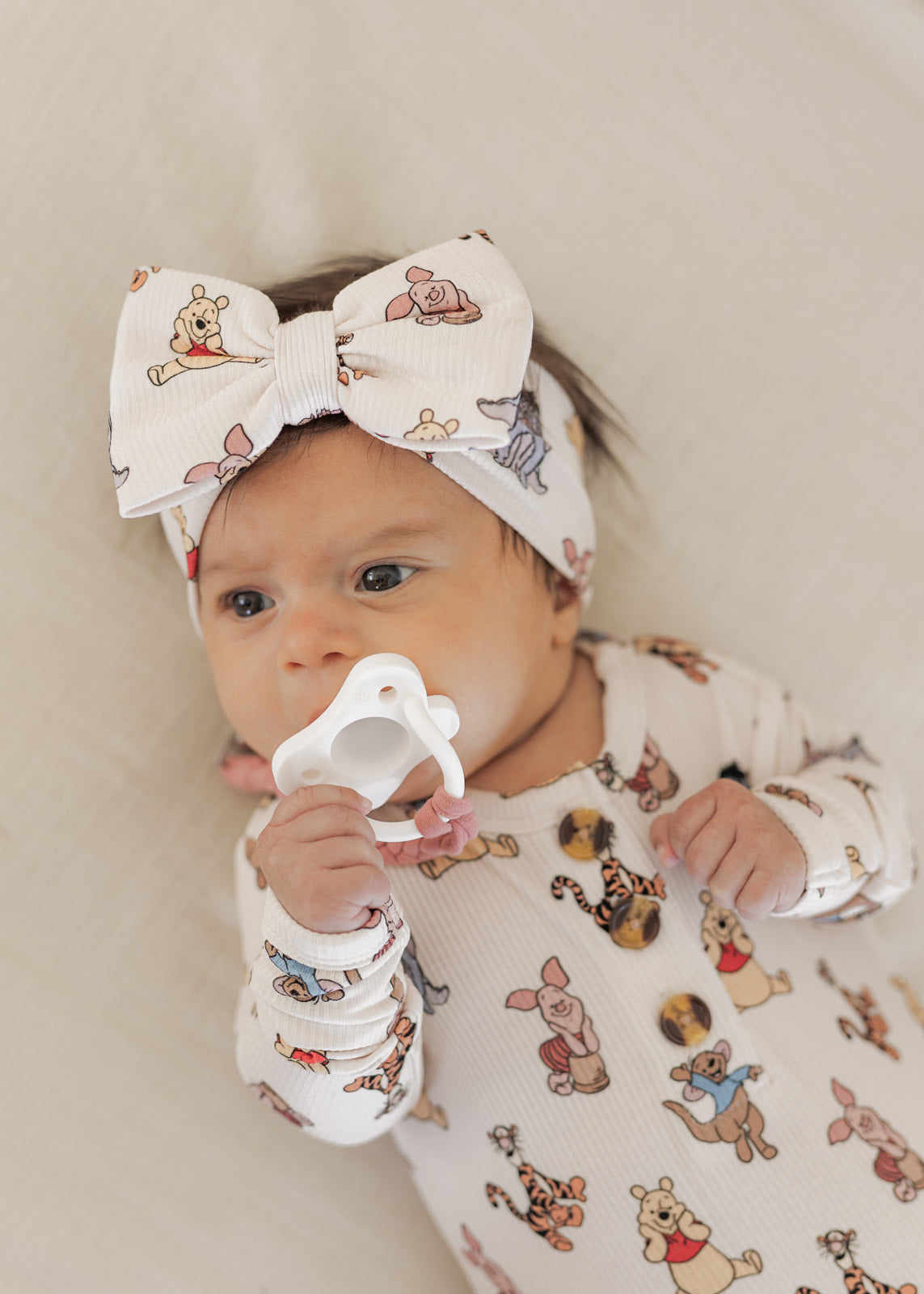 Pooh (Ribbed) | Bamboo Knotted Gown