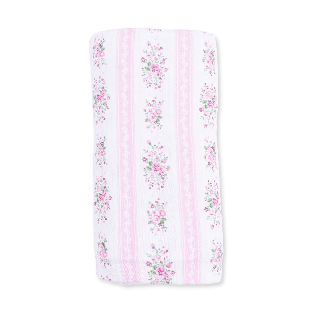 Bella Rose Stripe - Swaddle Blanket