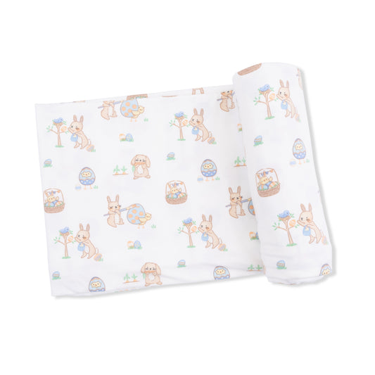 Easter Egg Hunt Uni - Swaddle Blanket