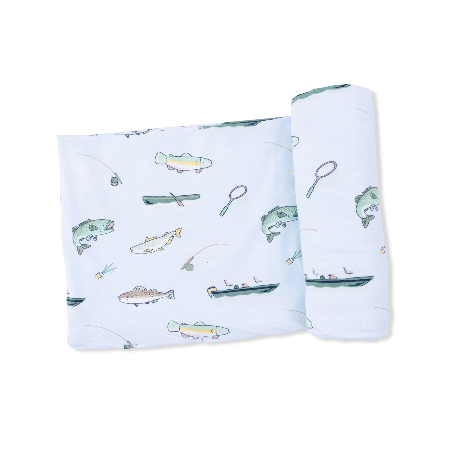 Fishing - Swaddle Blanket
