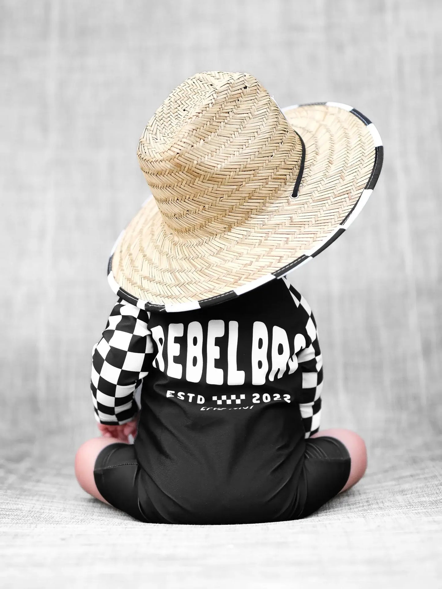 UPF50+ Swim Romper in Off The Wall