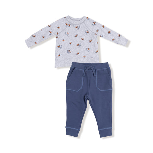 Raglan Sweatshirt snd Jogger Set