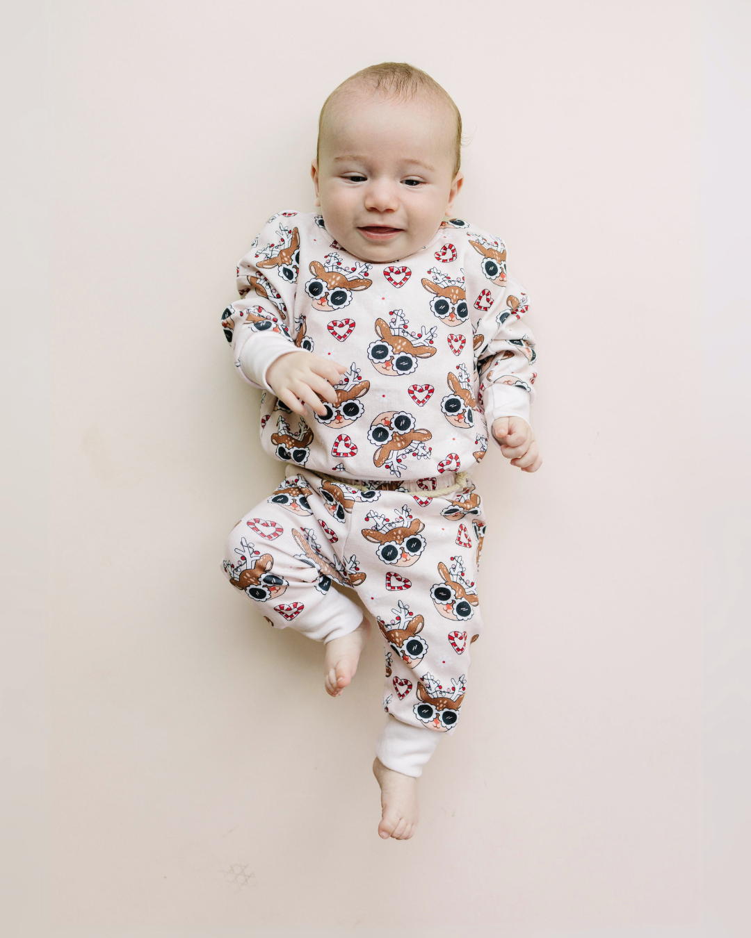 Deer Holiday Jogger Set