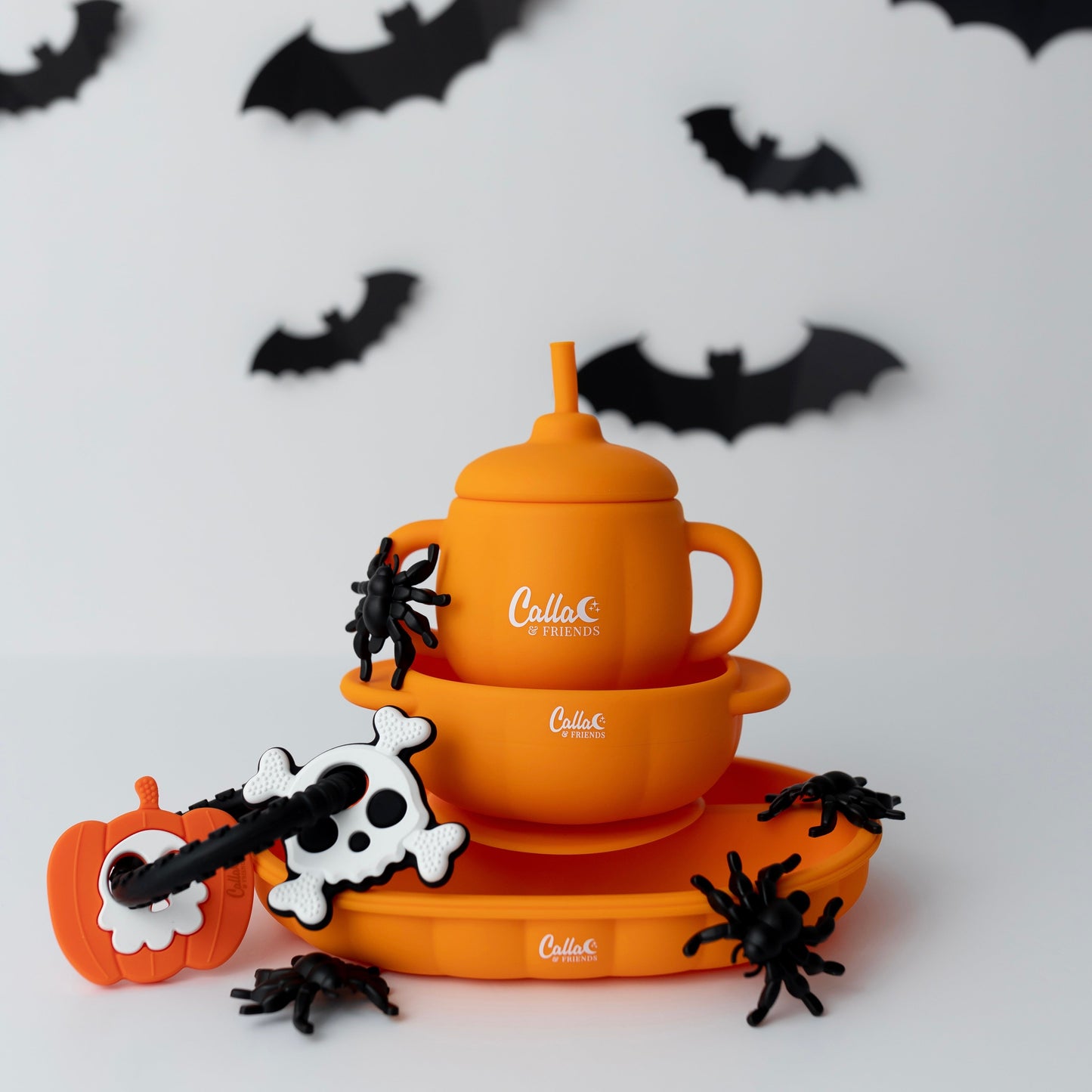 The Pumpkin Patch Suction Bowl